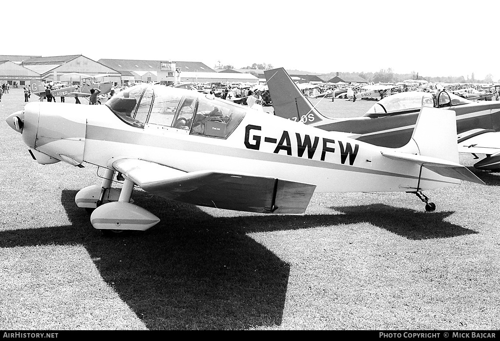 Aircraft Photo of G-AWFW | SAN Jodel D-117 | AirHistory.net #77855
