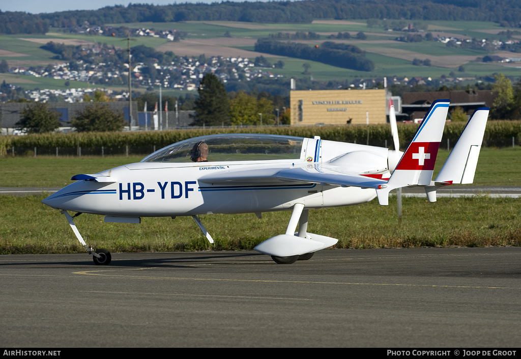 Aircraft Photo of HB-YDF | Rutan 33 VariEze | AirHistory.net #77864