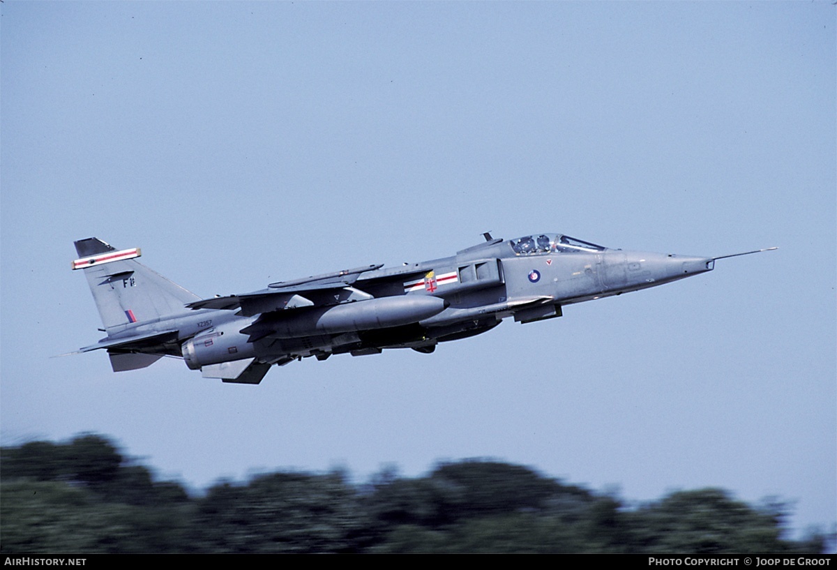 Aircraft Photo of XZ357 | Sepecat Jaguar GR3A | UK - Air Force | AirHistory.net #77878