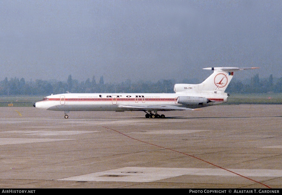 Aircraft Photo of YR-TPI | Tupolev Tu-154B-2 | TAROM - Transporturile Aeriene Române | AirHistory.net #77895