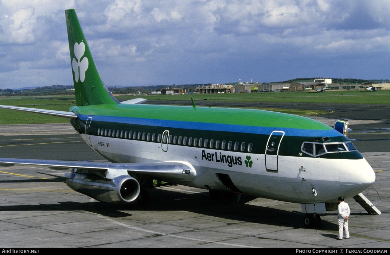 Aircraft Photo of EI-BEB | Boeing 737-248/Adv | Aer Lingus | AirHistory.net #77910