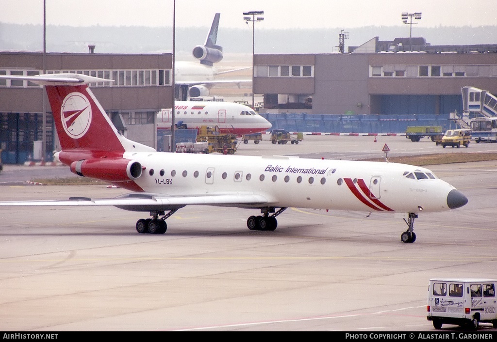 Aircraft Photo of YL-LBK | Tupolev Tu-134B-3 | Baltic International | AirHistory.net #77912