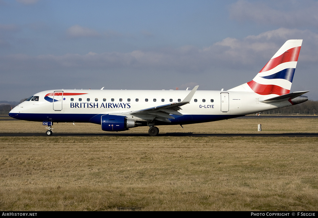 Aircraft Photo of G-LCYE | Embraer 170STD (ERJ-170-100STD) | British Airways | AirHistory.net #77915