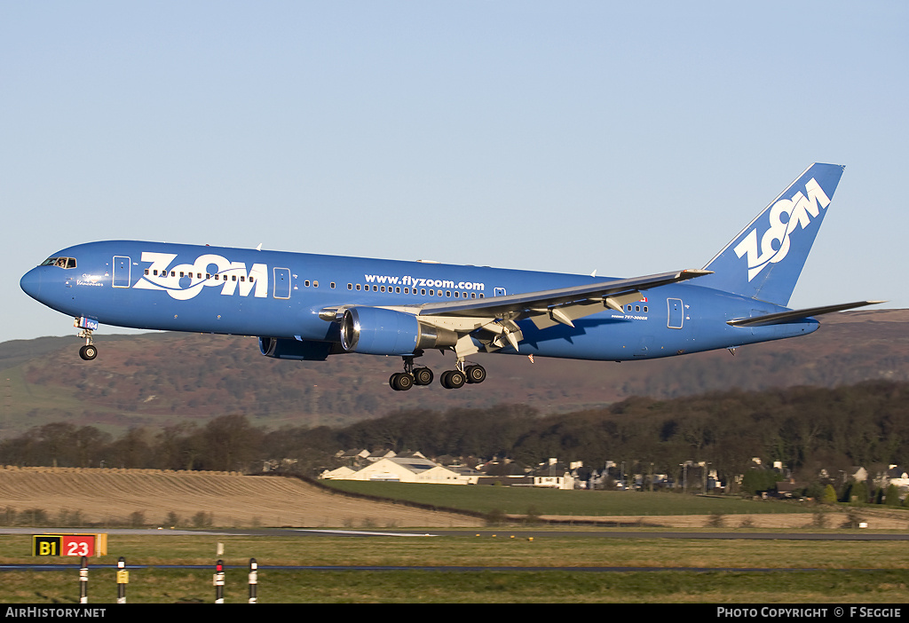 Aircraft Photo of C-GZNC | Boeing 767-306/ER | Zoom Airlines | AirHistory.net #77917
