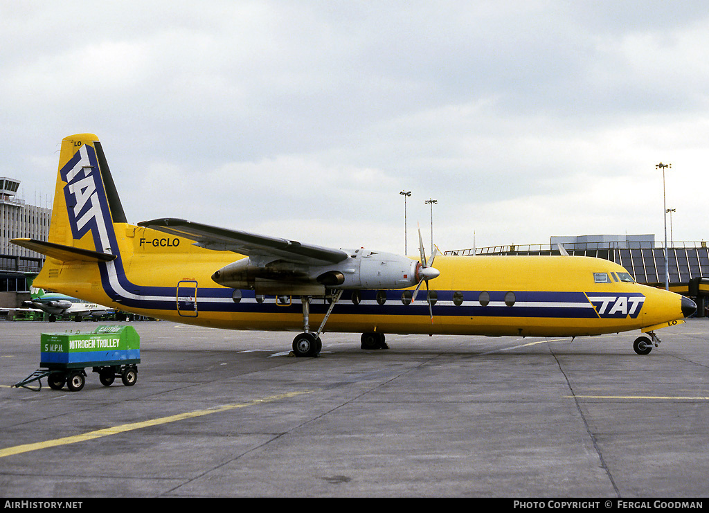 Aircraft Photo of F-GCLO | Fairchild Hiller FH-227B | TAT - Transport Aérien Transrégional | AirHistory.net #77926