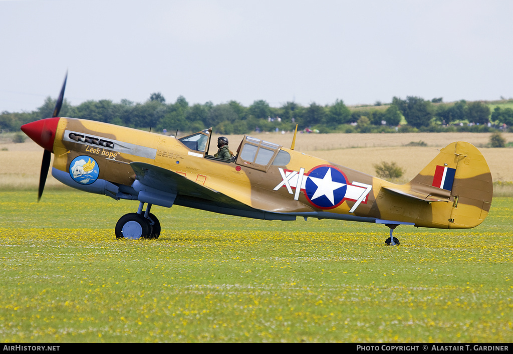 Aircraft Photo of G-CGZP | Curtiss P-40F Warhawk | USA - Air Force | AirHistory.net #77929