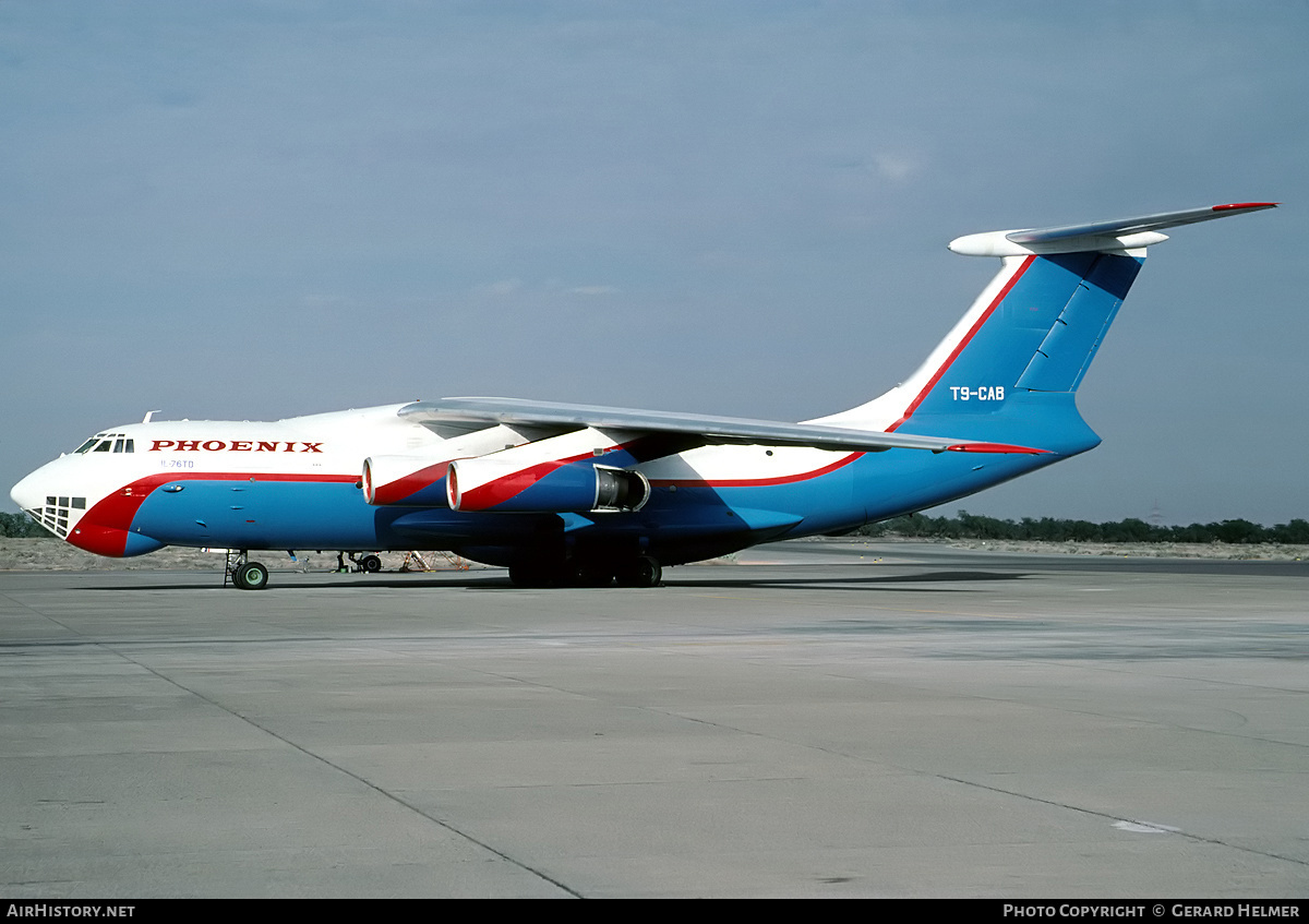 Aircraft Photo of T9-CAB | Ilyushin Il-76TD | Phoenix Aviation | AirHistory.net #77933