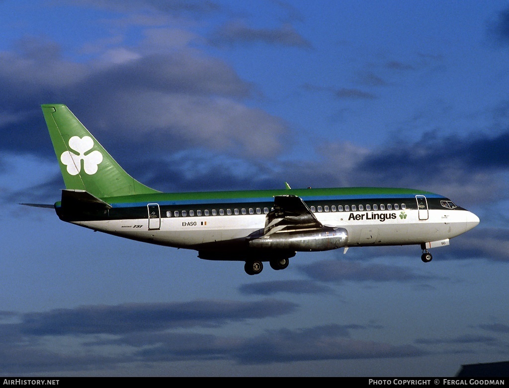 Aircraft Photo of EI-ASG | Boeing 737-248 | Aer Lingus | AirHistory.net #77934