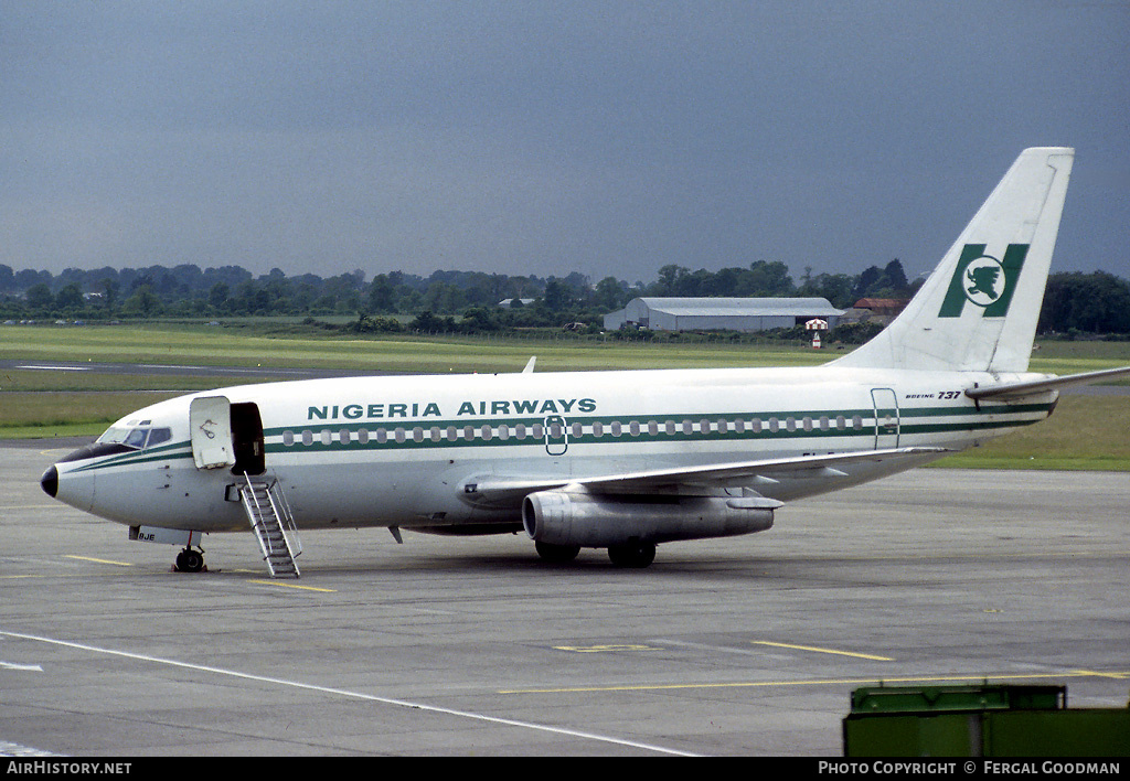 Aircraft Photo of EI-BJE | Boeing 737-275 | Nigeria Airways | AirHistory.net #77942