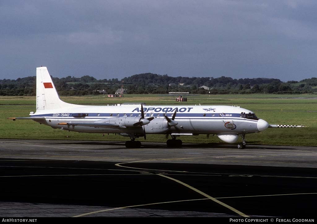 Aircraft Photo of CCCP-75442 | Ilyushin Il-18DTs Tsiklon | Aeroflot | AirHistory.net #77944