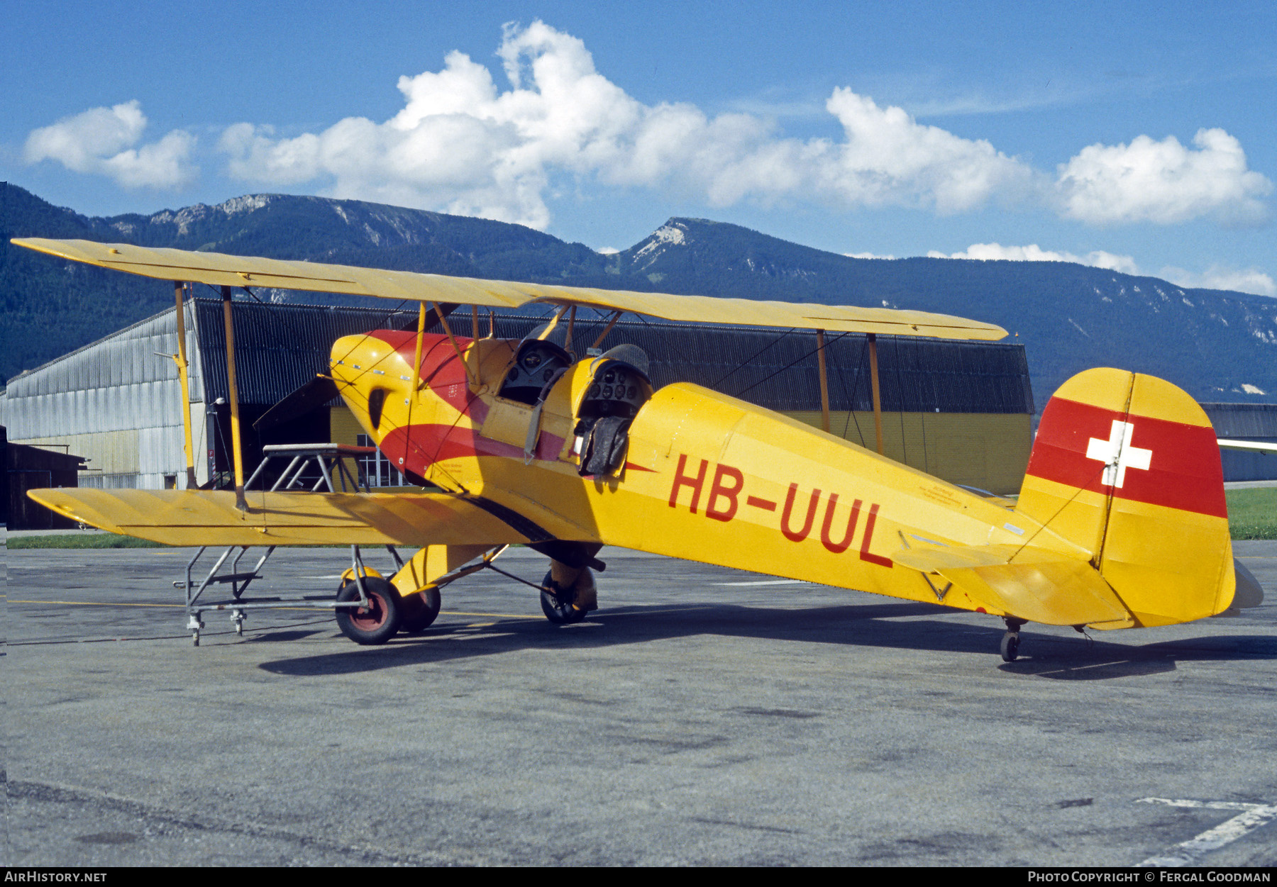 Aircraft Photo of HB-UUL | Dornier Bü-131B Jungmann | AirHistory.net #77947