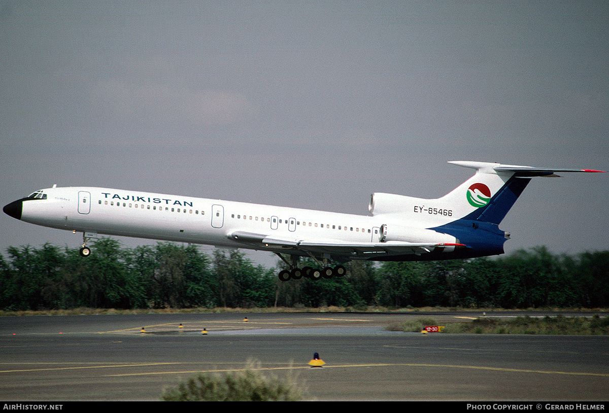 Aircraft Photo of EY-85466 | Tupolev Tu-154B-2 | Tajikistan Airlines | AirHistory.net #77950