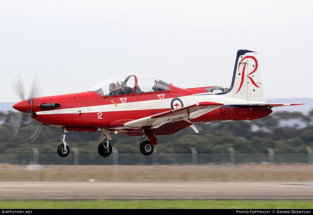 Aircraft Photo of A23-012 | Pilatus PC-9A | Australia - Air Force | AirHistory.net #77954