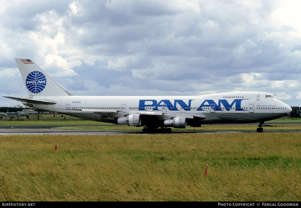 Aircraft Photo of N4704U | Boeing 747-122 | Pan American World Airways - Pan Am | AirHistory.net #77957
