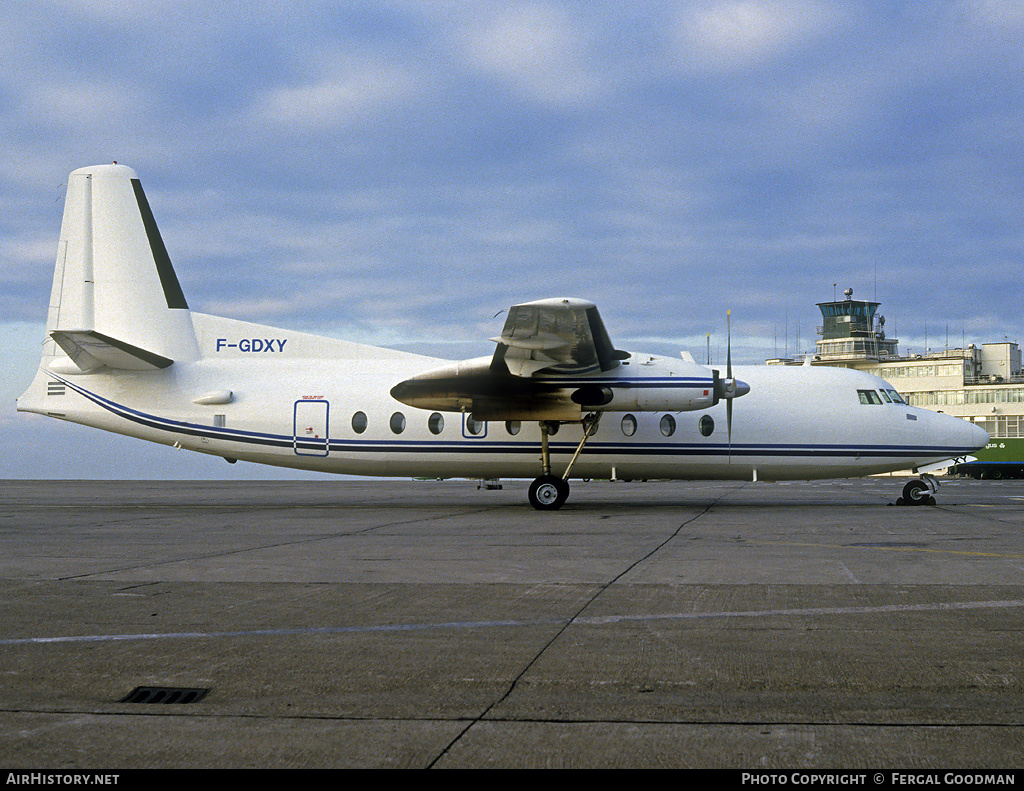 Aircraft Photo of F-GDXY | Fairchild F-27J | Air Service Nantes | AirHistory.net #77958