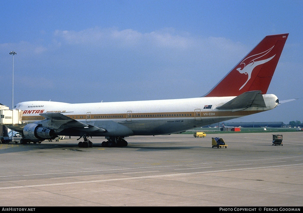 Aircraft Photo of VH-EBM | Boeing 747-238B | Qantas | AirHistory.net #77965