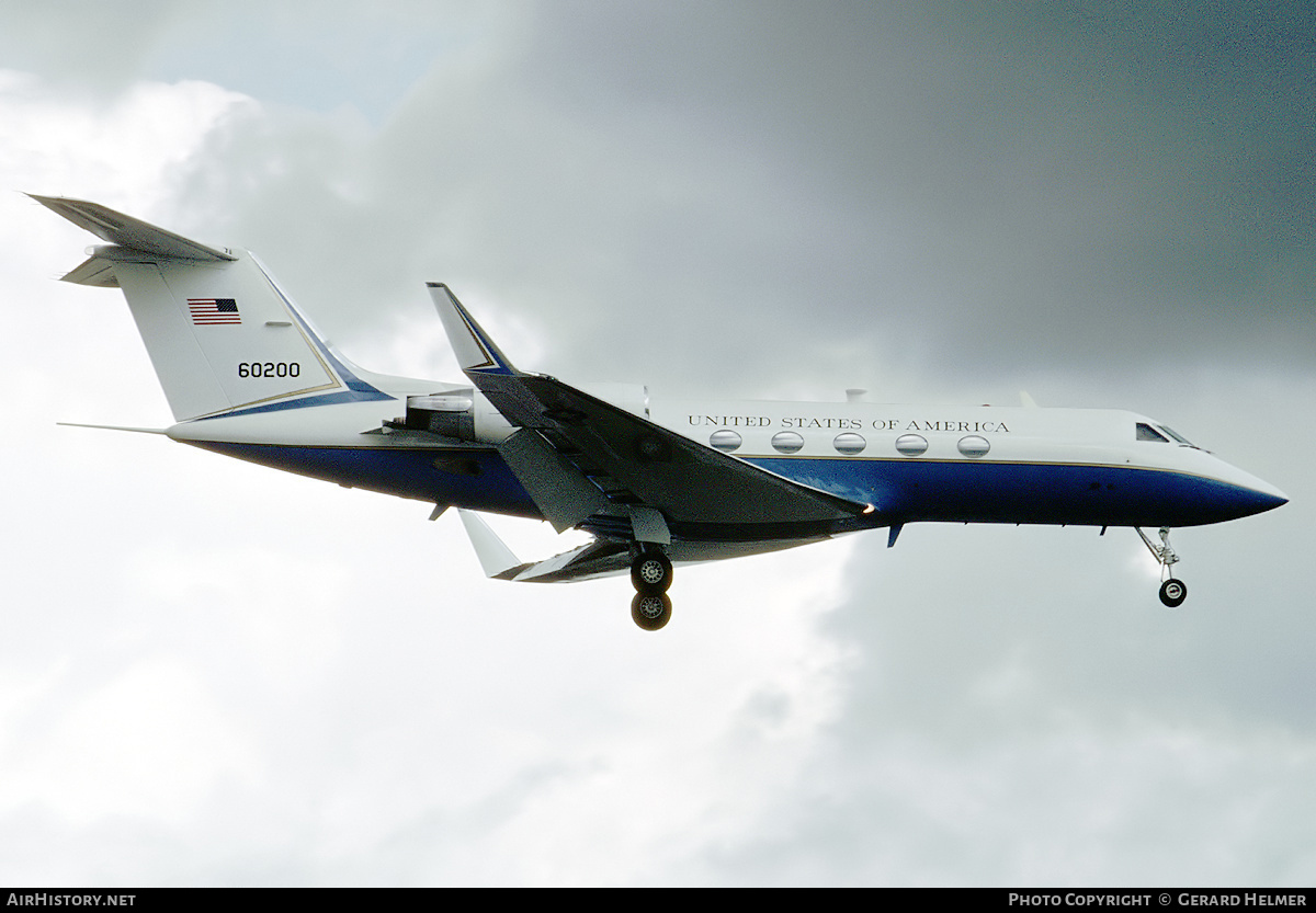 Aircraft Photo of 86-0200 / 60200 | Gulfstream Aerospace C-20B Gulfstream III (G-1159A) | USA - Air Force | AirHistory.net #77966