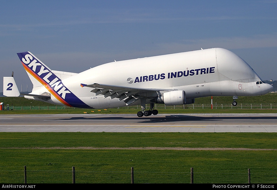 Aircraft Photo of F-GSTB | Airbus A300B4-608ST Beluga (Super Transporter) | Airbus Transport International | AirHistory.net #77980