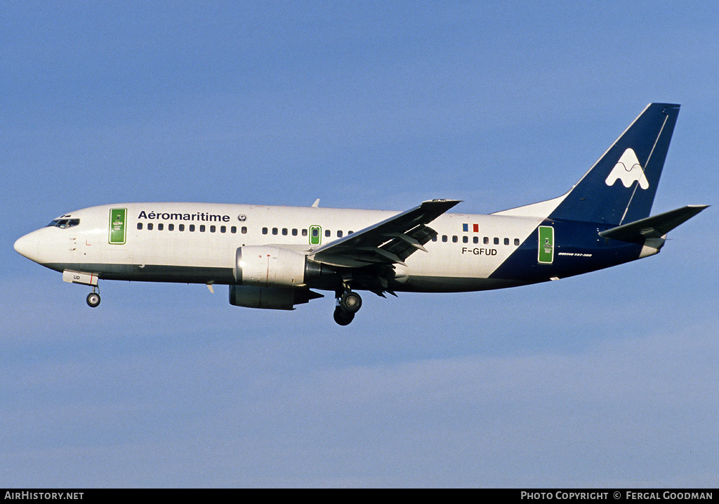 Aircraft Photo of F-GFUD | Boeing 737-33A | Aéromaritime | AirHistory.net #78012