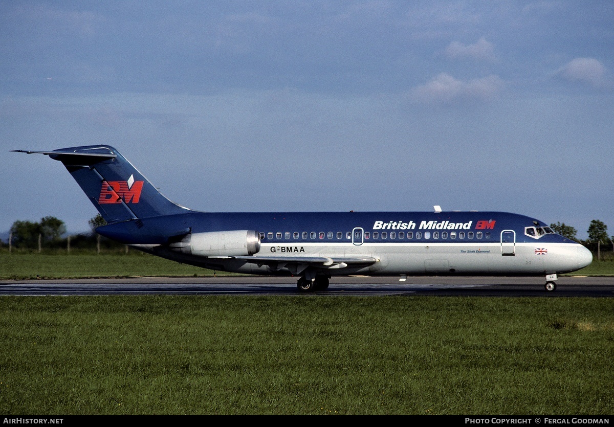 Aircraft Photo of G-BMAA | Douglas DC-9-15 | British Midland Airways - BMA | AirHistory.net #78014