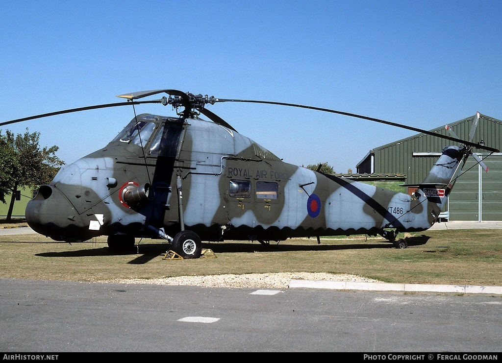 Aircraft Photo of XT486 | Westland WS-58 Wessex HU.5 | UK - Air Force | AirHistory.net #78019