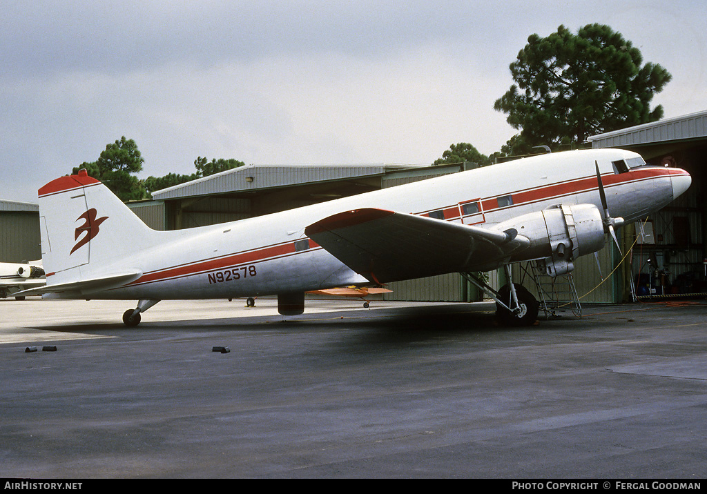 Aircraft Photo of N92578 | Douglas DC-3(C) | AirHistory.net #78023