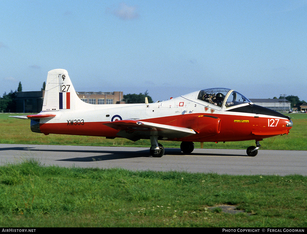 Aircraft Photo of XW303 | BAC 84 Jet Provost T5A | UK - Air Force | AirHistory.net #78047