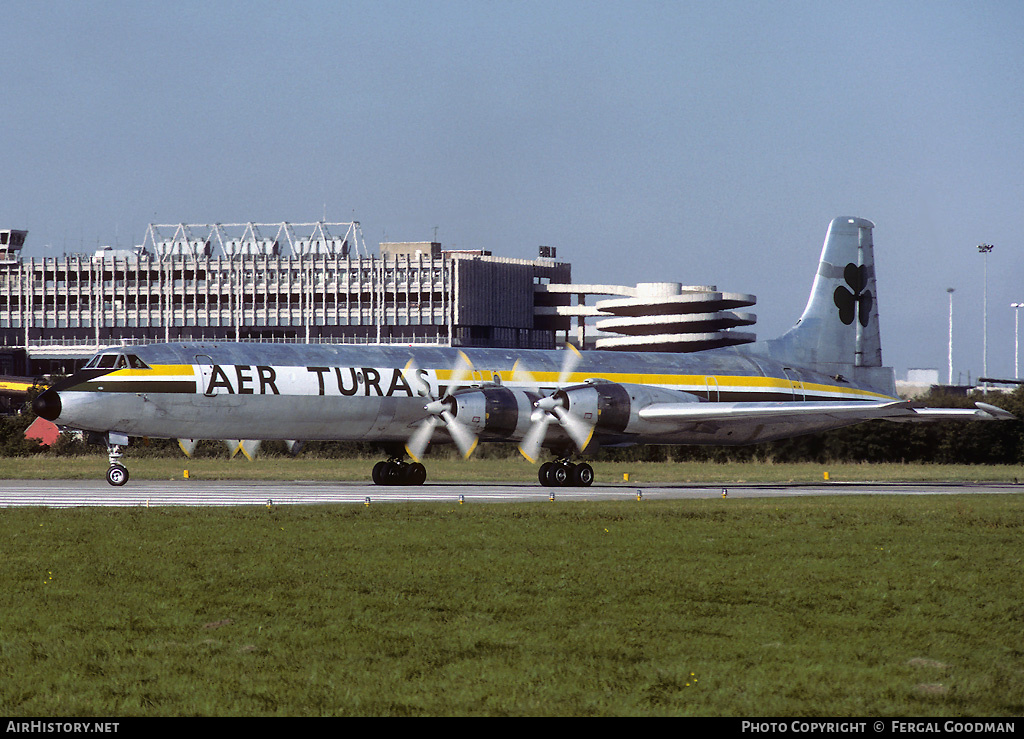 Aircraft Photo of EI-BRP | Canadair CL-44J | Aer Turas | AirHistory.net #78051