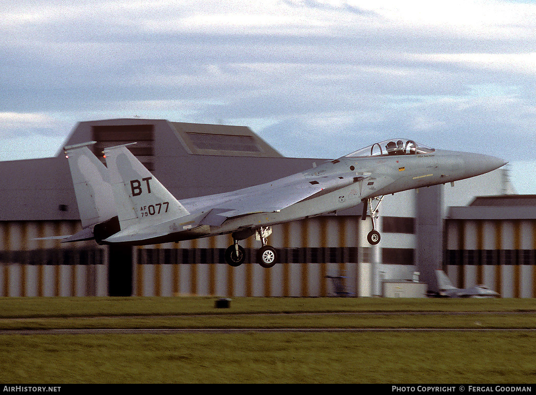 Aircraft Photo of 79-0077 / AF79-077 | McDonnell Douglas F-15C Eagle | USA - Air Force | AirHistory.net #78059