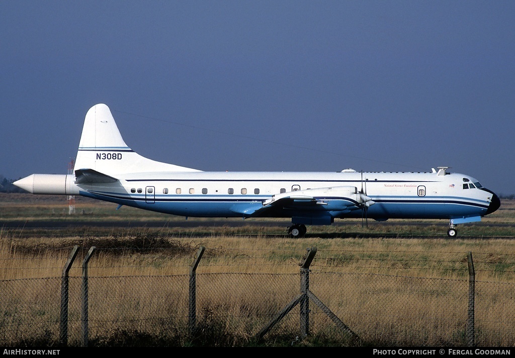 Aircraft Photo of N308D | Lockheed L-188C Electra | NSF - National Science Foundation | AirHistory.net #78061