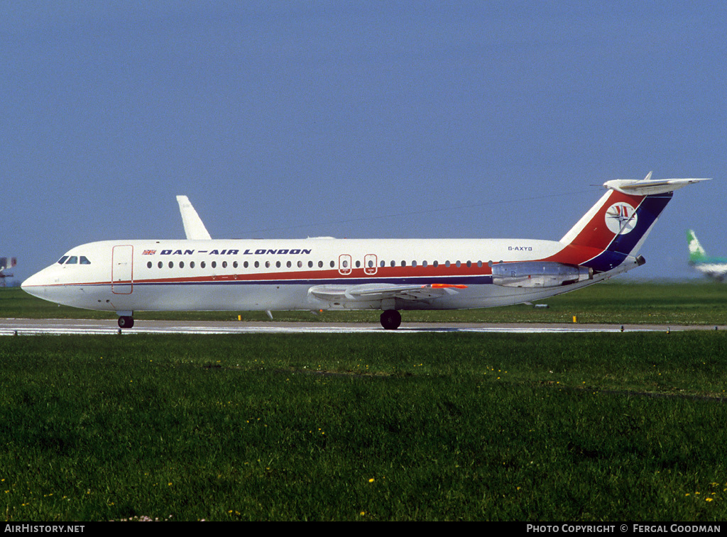 Aircraft Photo of G-AXYD | BAC 111-509EW One-Eleven | Dan-Air London | AirHistory.net #78064