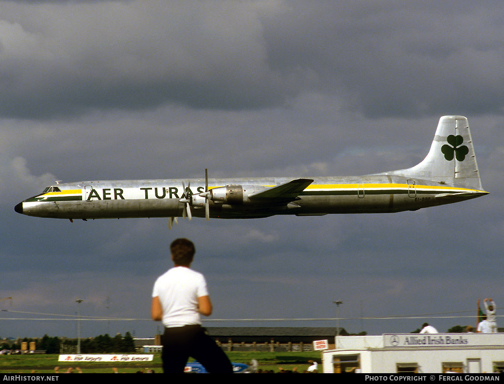 Aircraft Photo of EI-BRP | Canadair CL-44J | Aer Turas | AirHistory.net #78068