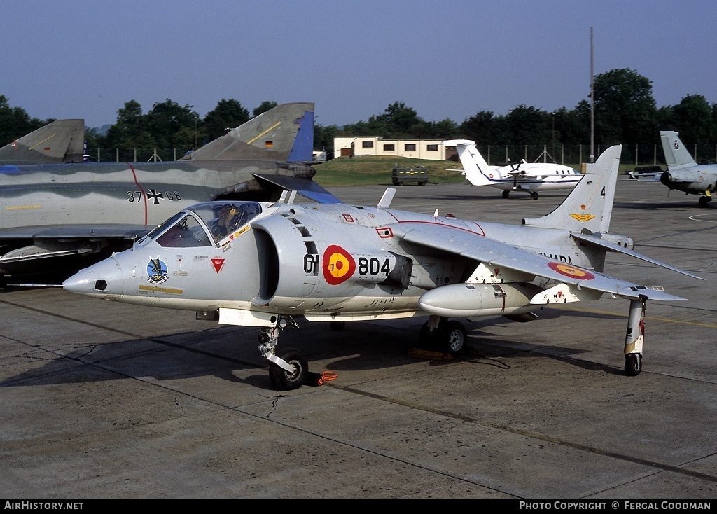 Aircraft Photo of VA1-3 | Hawker Siddeley AV-8S Matador | Spain - Navy | AirHistory.net #78074
