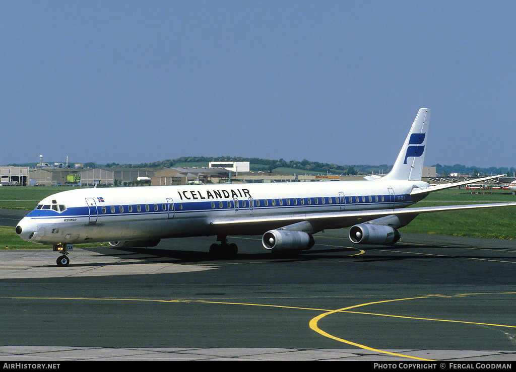 Aircraft Photo of TF-FLV | McDonnell Douglas DC-8-63 | Icelandair | AirHistory.net #78080