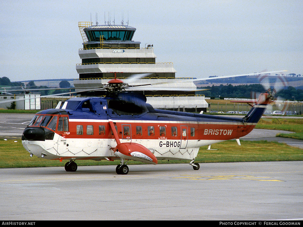 Aircraft Photo of G-BHOG | Sikorsky S-61N MkII | Bristow Helicopters | AirHistory.net #78099