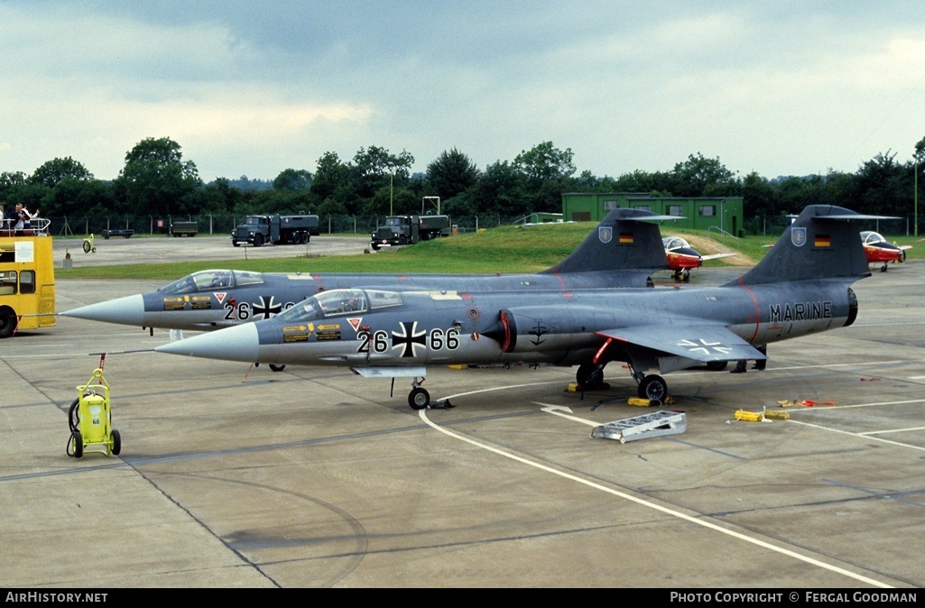 Aircraft Photo of 2666 | Lockheed F-104G Starfighter | Germany - Navy | AirHistory.net #78114
