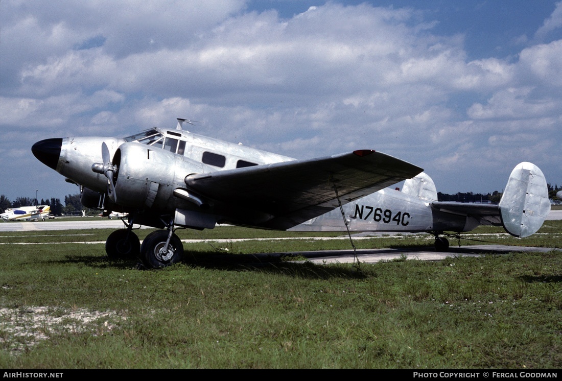 Aircraft Photo of N7694C | Beech C-45G Expeditor | AirHistory.net #78116