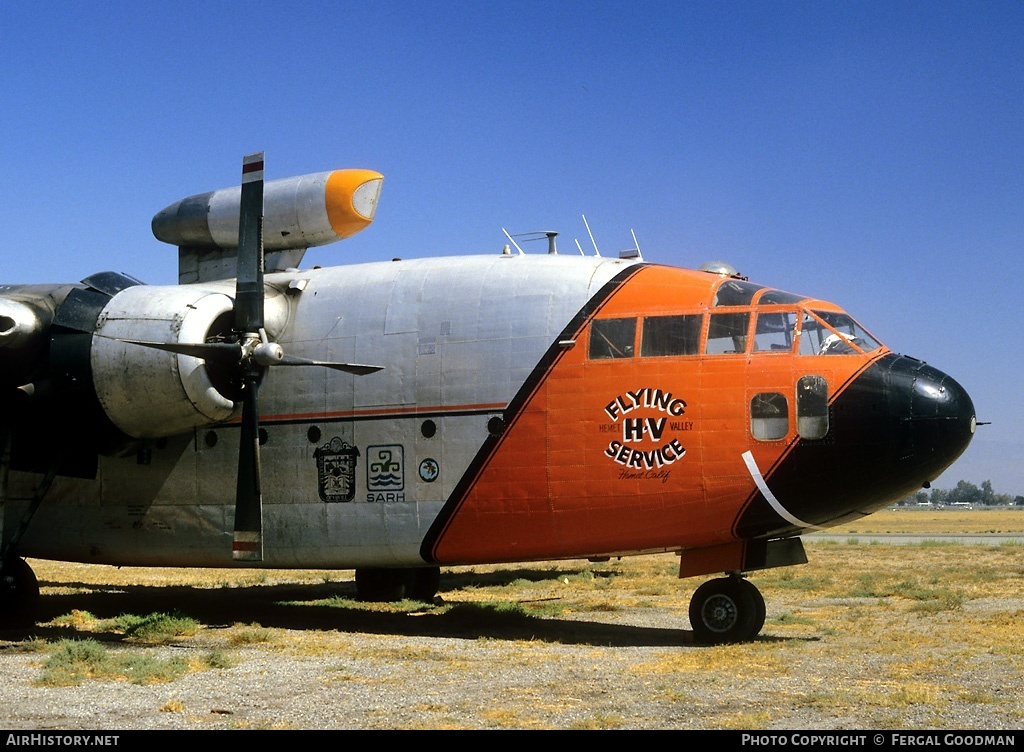 Aircraft Photo of N13744 | Fairchild C-119C Flying Boxcar | Hemet Valley Flying Service | AirHistory.net #78120