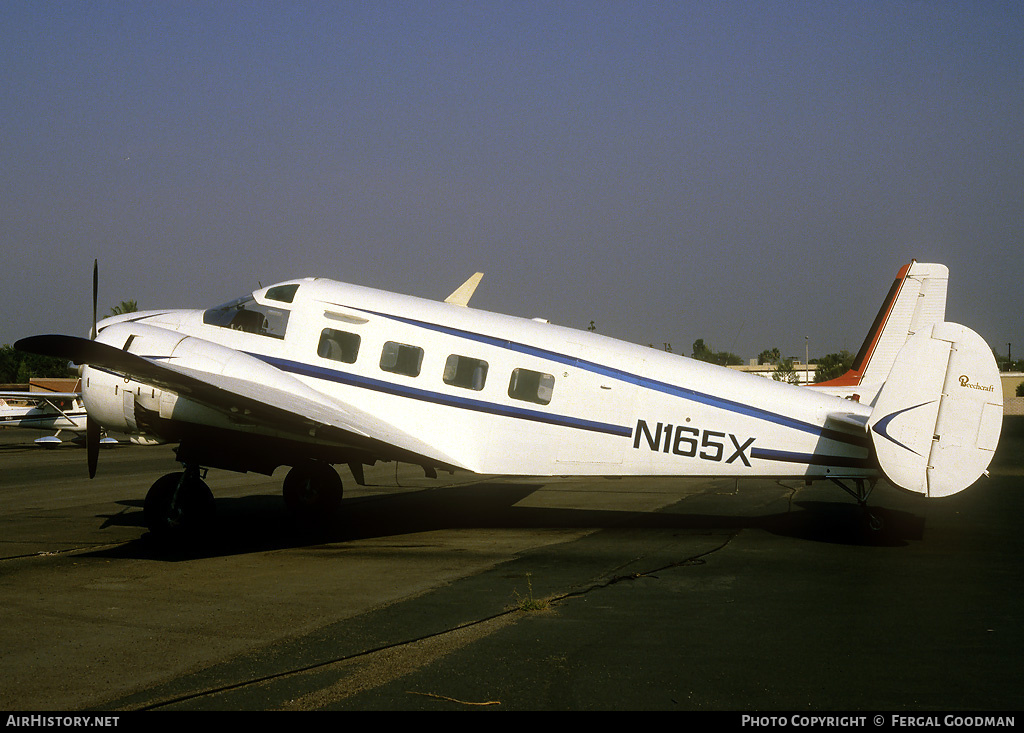 Aircraft Photo of N165X | Beech E18S | AirHistory.net #78122
