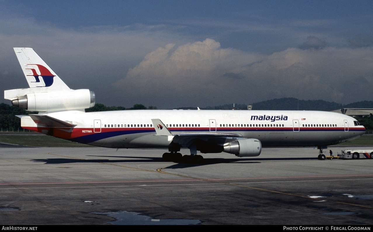 Aircraft Photo of N271WA | McDonnell Douglas MD-11 | Malaysia Airlines | AirHistory.net #78128
