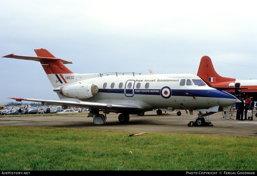 Aircraft Photo of XW930 | Hawker Siddeley HS-125-1B | UK - Air Force | AirHistory.net #78133