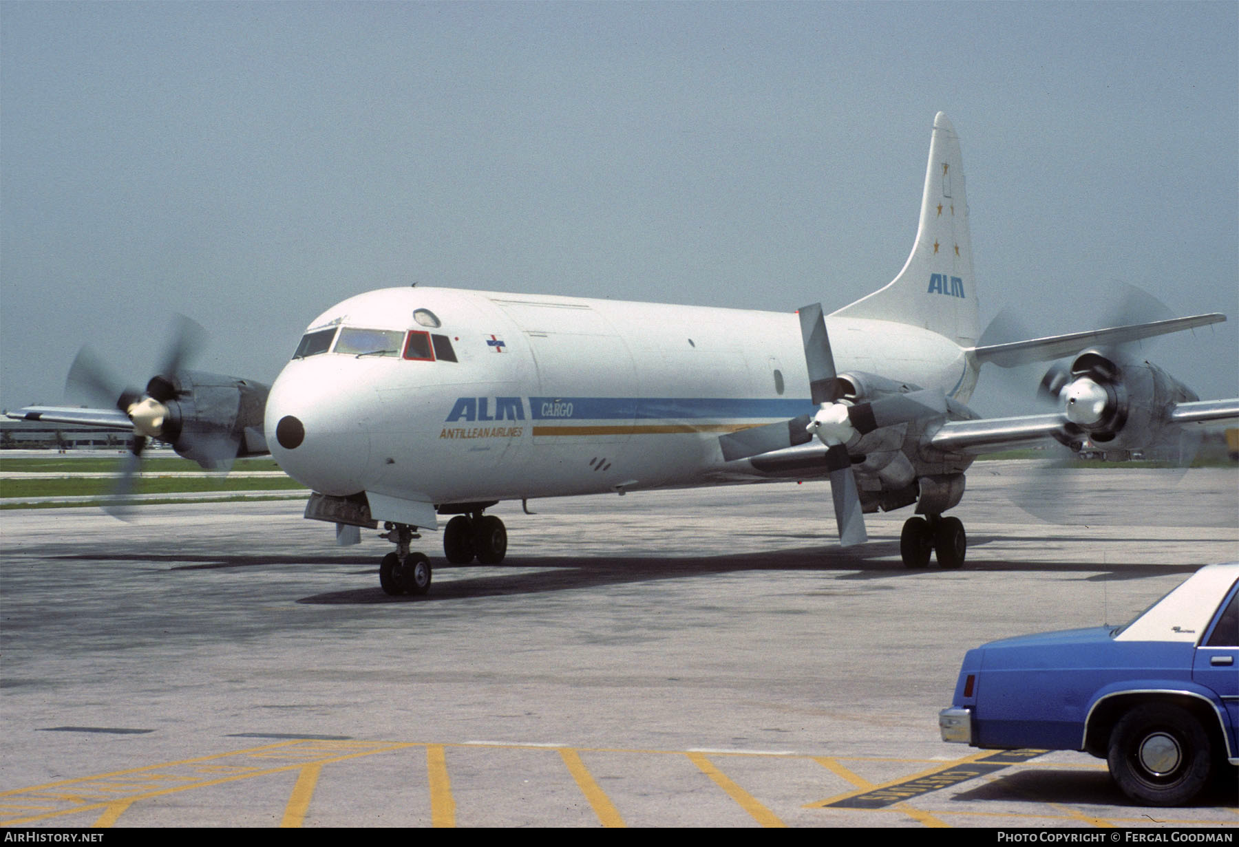 Aircraft Photo of N665F | Lockheed L-188A(F) Electra | ALM Antillean Airlines Cargo | AirHistory.net #78142