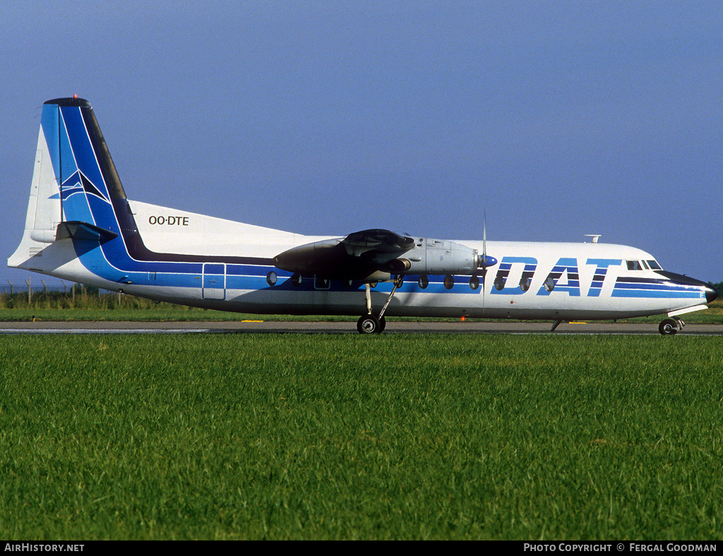 Aircraft Photo of OO-DTE | Fairchild Hiller FH-227B | Delta Air Transport - DAT | AirHistory.net #78147