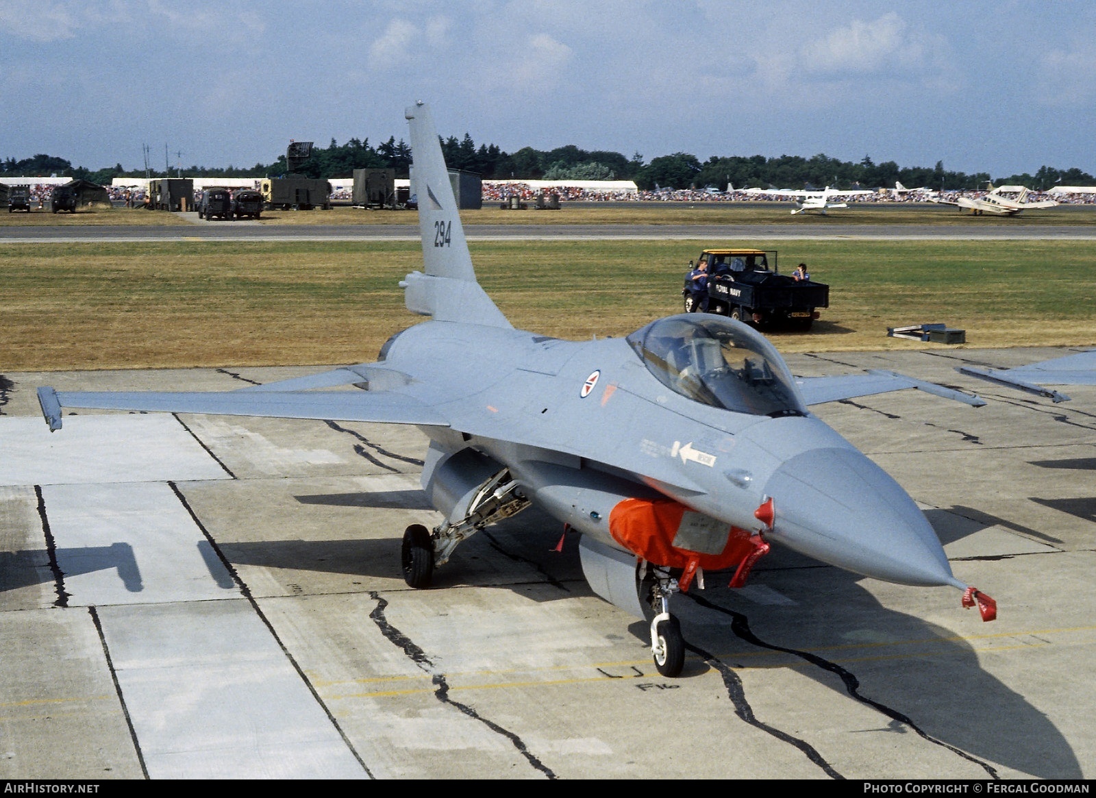 Aircraft Photo of 294 | General Dynamics F-16A Fighting Falcon | Norway - Air Force | AirHistory.net #78153