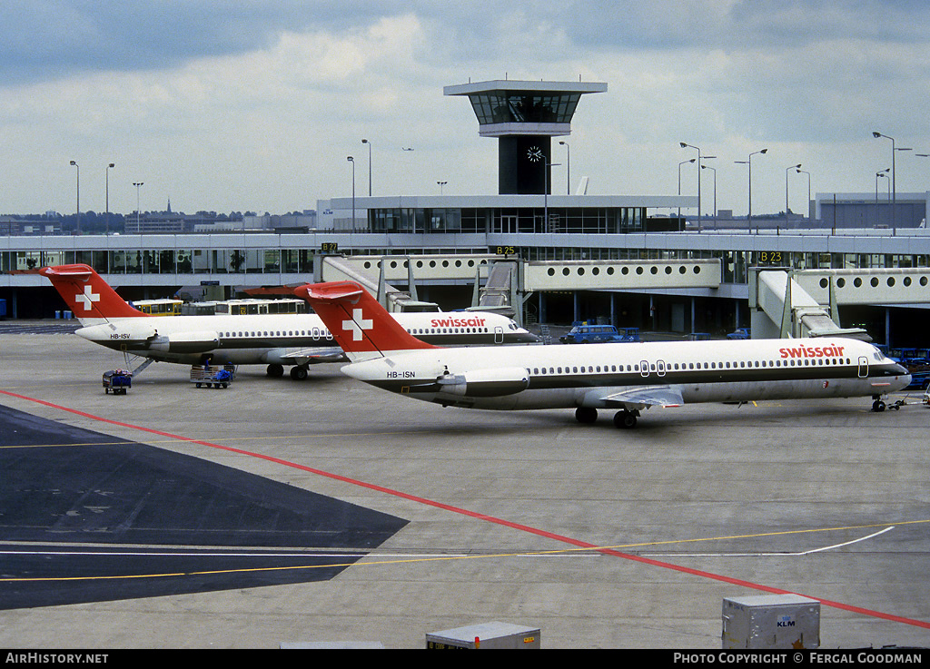 Aircraft Photo of HB-ISN | McDonnell Douglas DC-9-51 | Swissair | AirHistory.net #78154