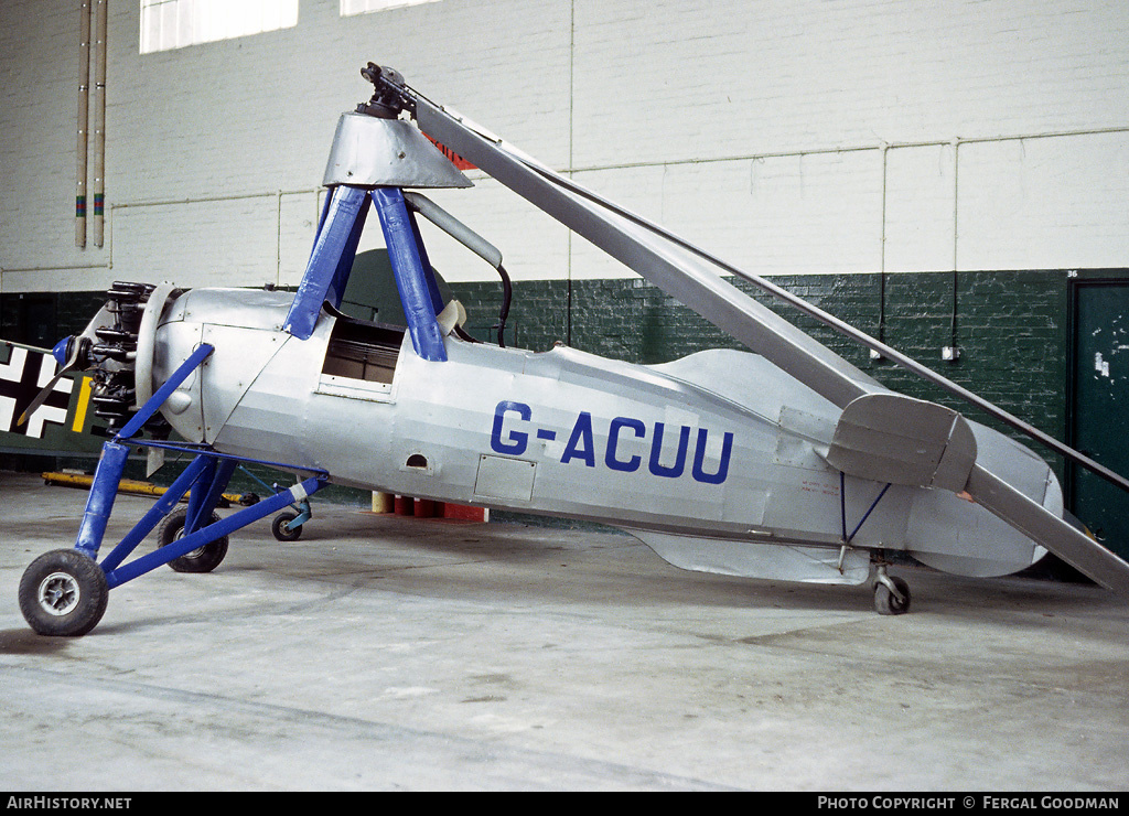 Aircraft Photo of G-ACUU | Cierva C-30A | AirHistory.net #78159