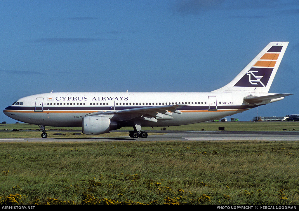 Aircraft Photo of 5B-DAR | Airbus A310-203 | Cyprus Airways | AirHistory.net #78164