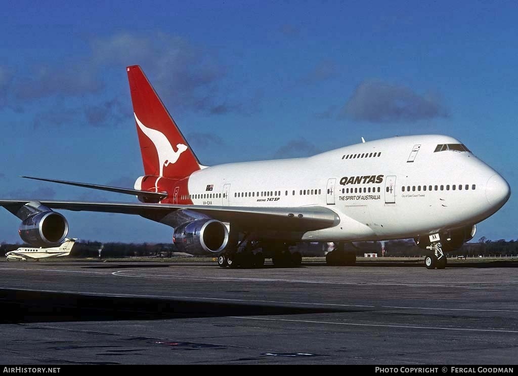Aircraft Photo of VH-EAA | Boeing 747SP-38 | Qantas | AirHistory.net #78167