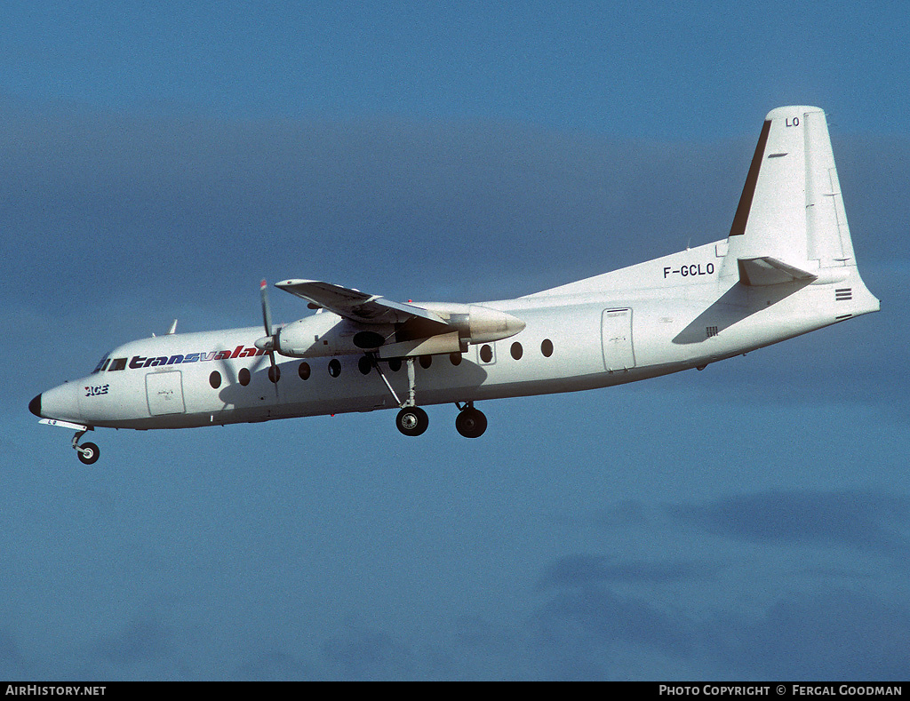 Aircraft Photo of F-GCLO | Fairchild Hiller FH-227B | Transvalair ACE - Air Charter Express | AirHistory.net #78170