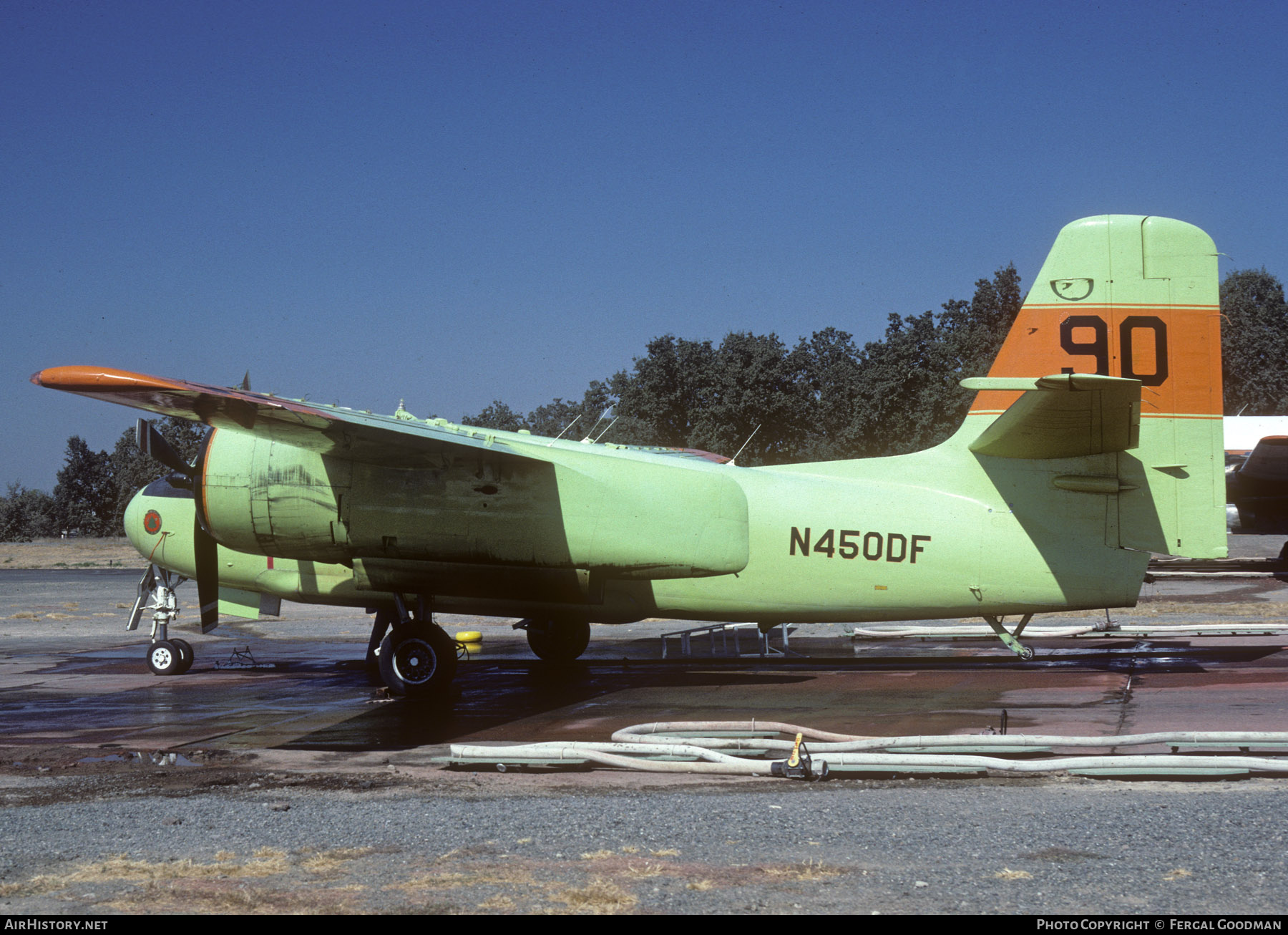 Aircraft Photo of N450DF | Grumman S-2A(AT) Tracker | California Department of Conservation | AirHistory.net #78179